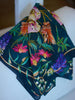 Vivid Wildflowers Western Cowgirl Silk Wild Rag Scarf