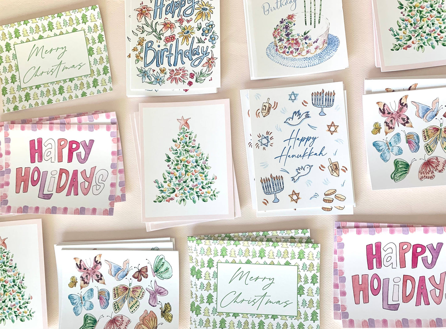 Colorful Christmas Tree: Single