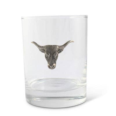 Longhorn Double Old Fashion Bar Glass