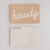 Howdy Postcards:  Black / Individual