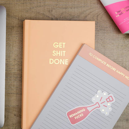 To Complete Before Happy Hour Notepad - Lined Notepad