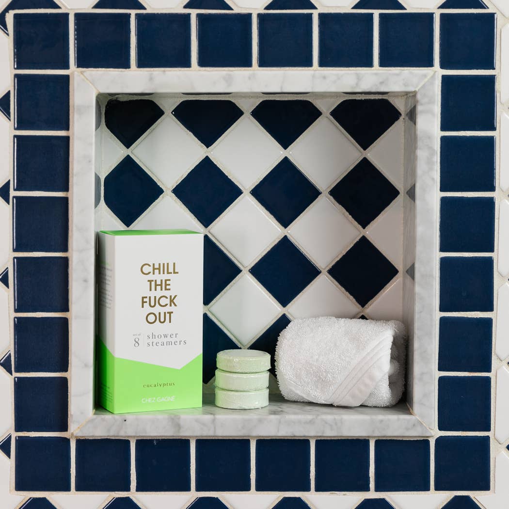 Chill The Fuck Out - Shower Steamers - Eucalyptus - Set of 8