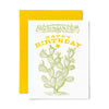 Cactus | Letterpress Greeting Card | Birthday