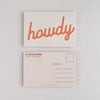 Howdy Postcards:  Black / Individual
