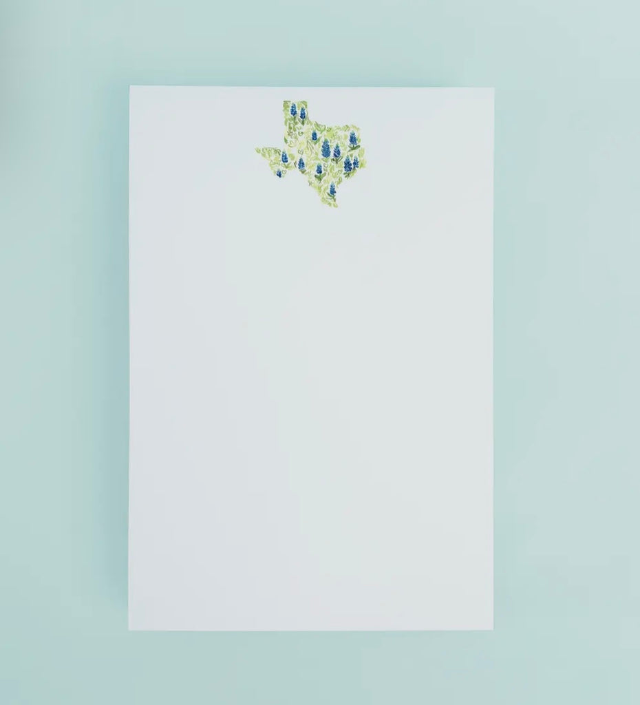 Texas In Bluebonnets Notepad