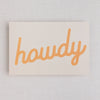 Howdy Postcards:  Black / Individual
