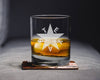 Texas Star Whiskey Rocks Glass