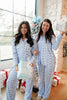 Blue Christmas - Long Pajama Set: M