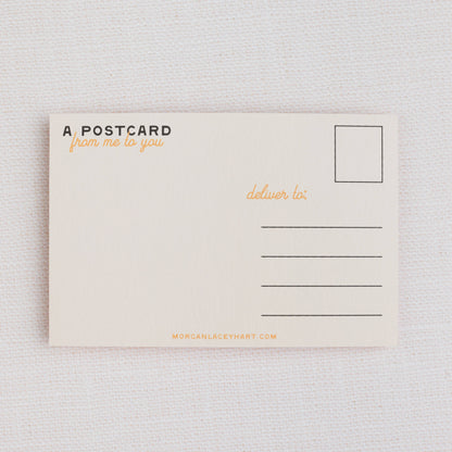 Howdy Postcards:  Black / Individual