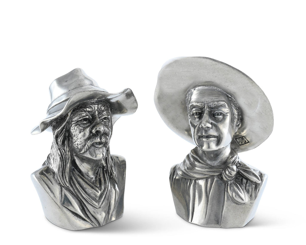 The Bandit and the Ranger Salt and Pepper Set