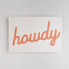 Howdy Postcards:  Black / Individual