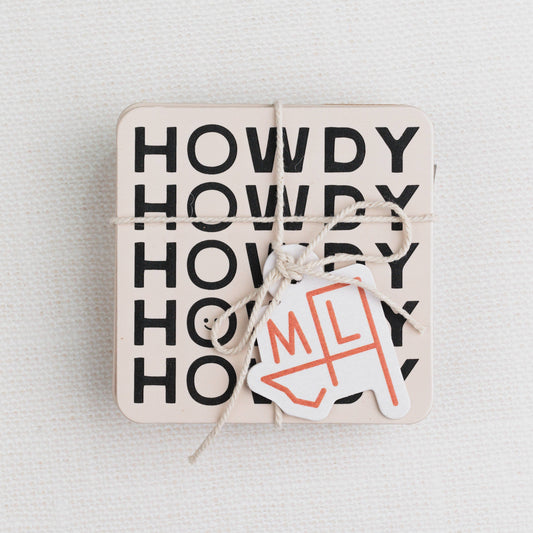 Hat & Howdy Coasters