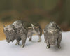 Pewter Bison Salt & Pepper Set