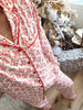 Red Toile Pajama Set: X-Large