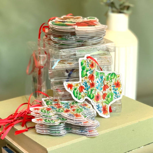 Wildflower Texas Ornament