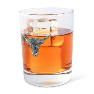 Longhorn Double Old Fashion Bar Glass