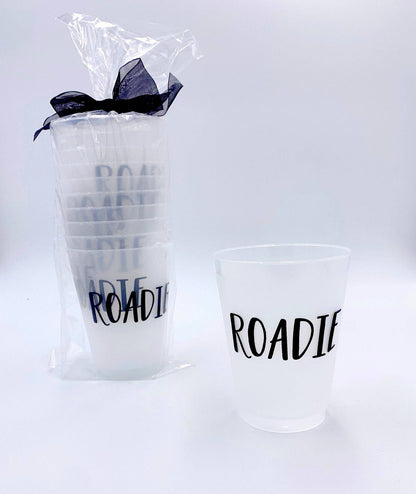 Roadie Frosted Cups: Pack of 6