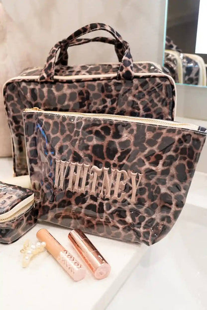 Leopard - Clear Coat Bag For Embroidery