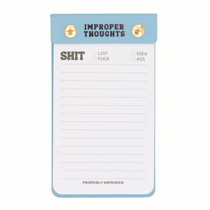 Shit Notes - Tear Off Sheet Notepad