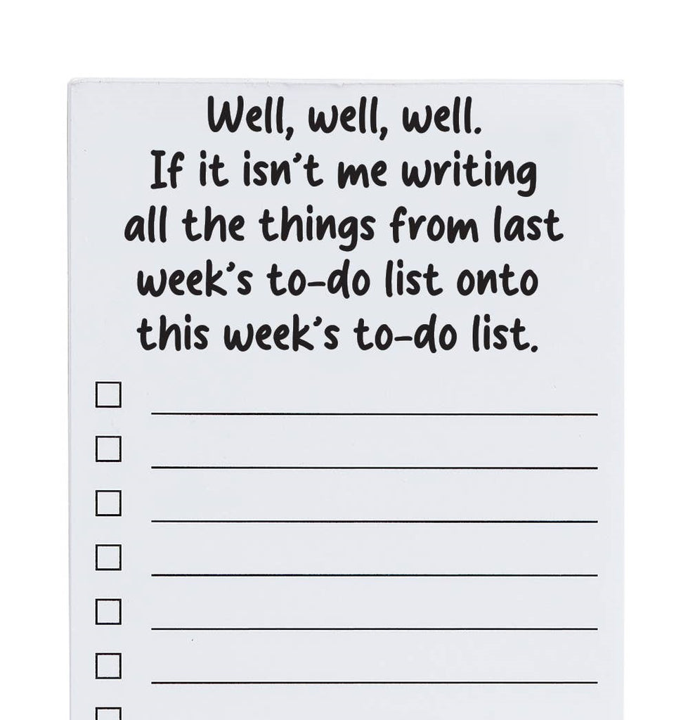 Writing all the thing's printed list pad 50 sheets