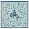 Paisley Bronc Rider Wild Rag 35"