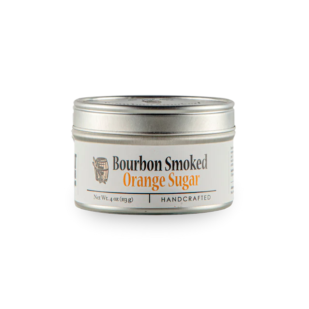 Bourbon Smoked Orange Sugar 4 oz