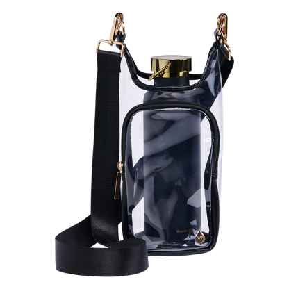 CLEAR HYDROBAG STADIUM- BLACK