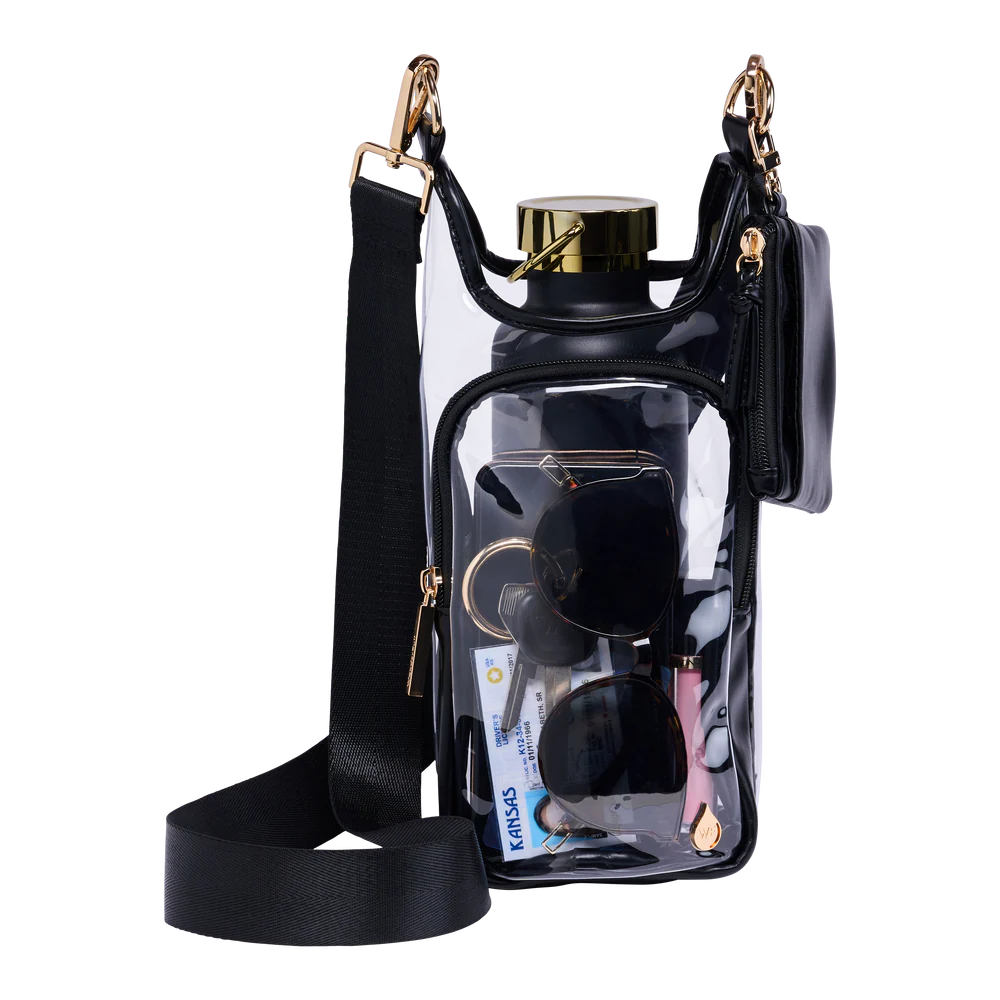 CLEAR HYDROBAG STADIUM- BLACK