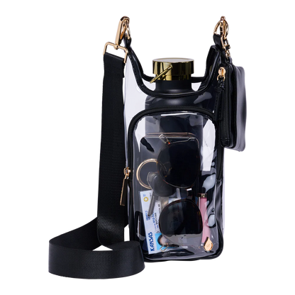 CLEAR HYDROBAG STADIUM- BLACK
