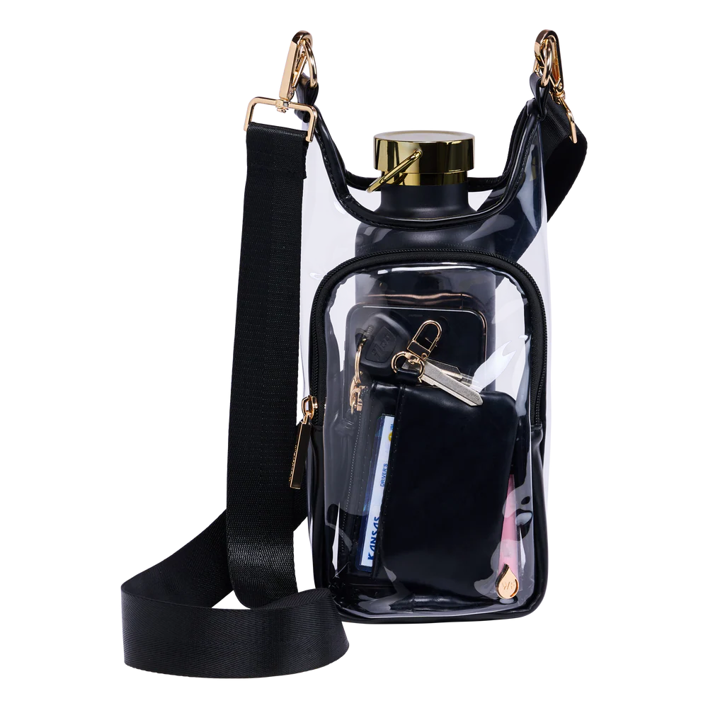 CLEAR HYDROBAG STADIUM- BLACK