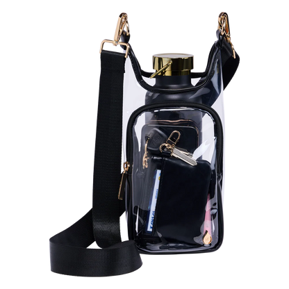 CLEAR HYDROBAG STADIUM- BLACK