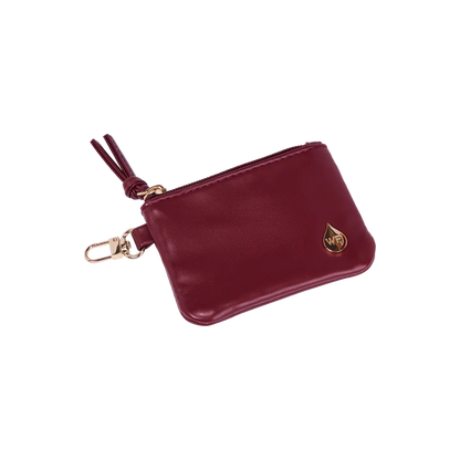 CLEAR HYDROBAG WATER BOTTLE BAG - MAROON STADIUM BAG