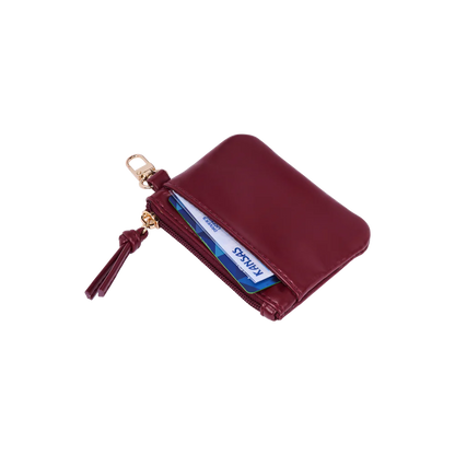 CLEAR HYDROBAG WATER BOTTLE BAG - MAROON STADIUM BAG