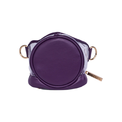 CLEAR HYDROBAG WATER BOTTLE - PURPLE STADIUM BAG