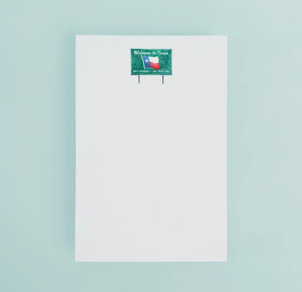 Welcome to Texas Sign Notepad