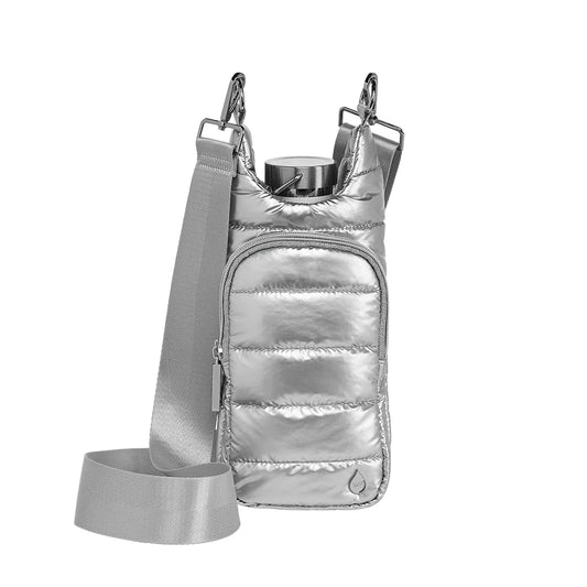 HYDROBAG WATER BOTTLE BAG - SHINY SILVER