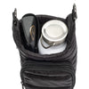 HydroBag Handle Water Bottle Bag, Vegan Leather Trim