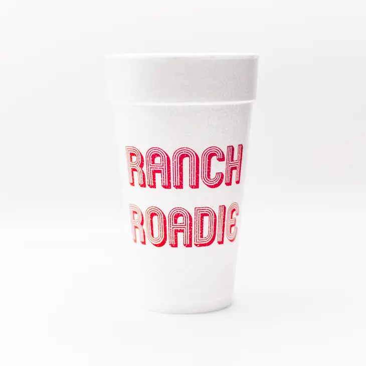 RANCH ROADIE STYROFOAM CUPS