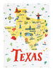 Texas Printed Kitchen Towel