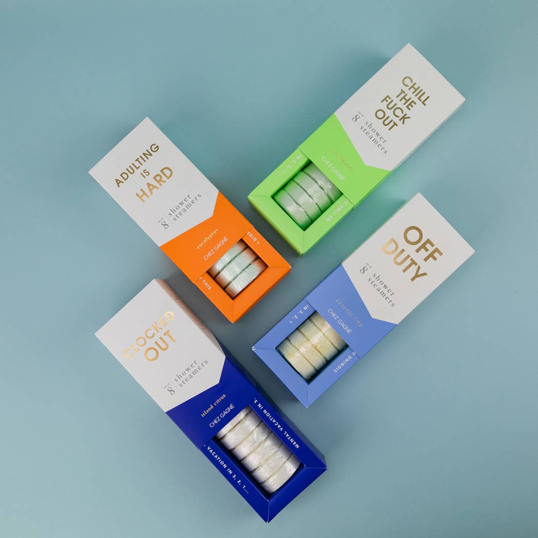 Chill The Fuck Out - Shower Steamers - Eucalyptus - Set of 8