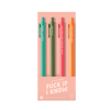 Jotter Sets 4 Pack (New Sets!!!): Fuck If I Know