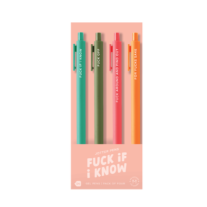 Jotter Sets 4 Pack -Dumpster Fire