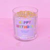 Birthday Cake Happy Birthday Sprinkle Candle
