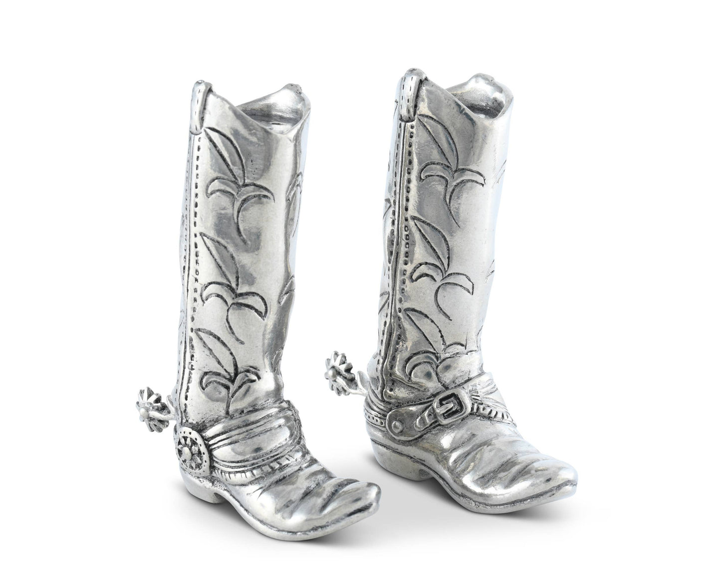 Pewter Cowboy Boot Salt & Pepper Set