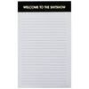 Welcome to the Shitshow Notepad - Black