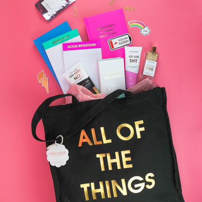 Good Intentions - Lined Notepad - Bright Fuchsia