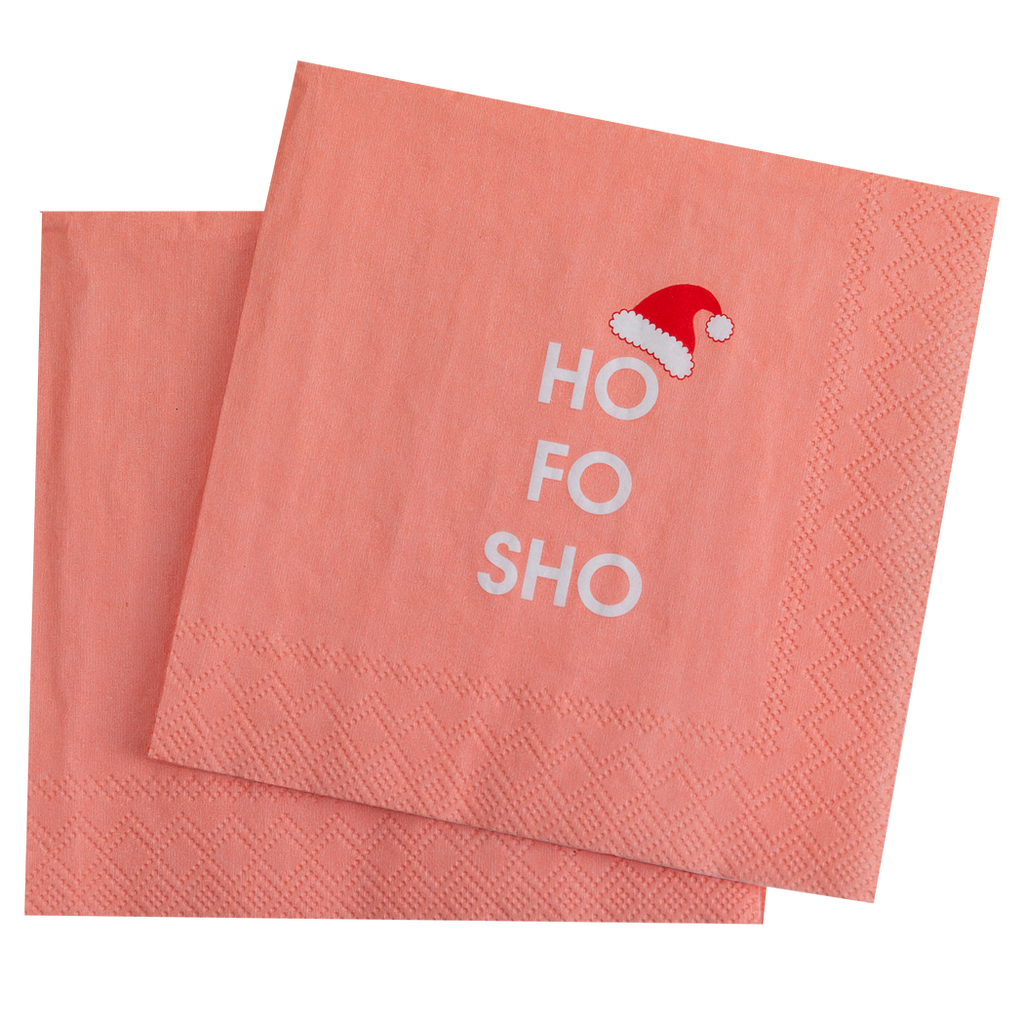 Ho Fo Sho - Holiday Cocktail Napkins