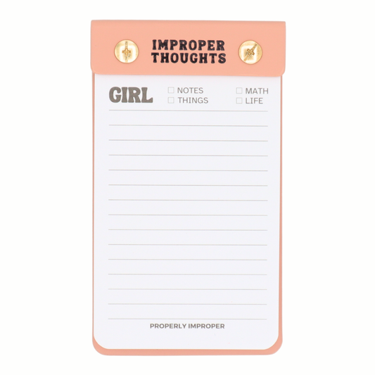 Girl Notes - Tear Off Sheet Notepad