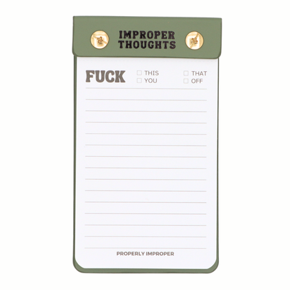 Fuck Notes - Tear Off Sheet Notepad