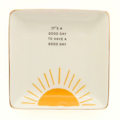 It's A Good Day - Square Trinket Tray